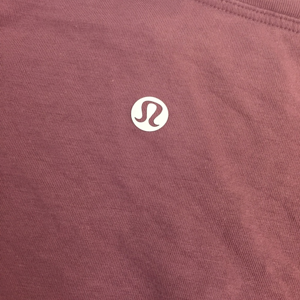 Lululemon Mauve Stretchy Loose Top